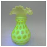 Vaseline Opalescent Uranium Glass