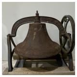 Large Cast Iron Dinner Bell