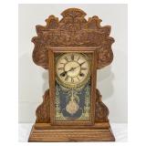 Oak Gingerbread Clock