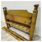 Rope Bed in Old Mustard Paint