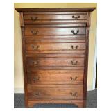 Walnut Lockside Chest of Drawers