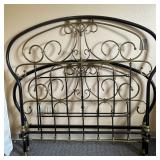 Iron & Brass Double Bed