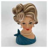 Lady Head Vase