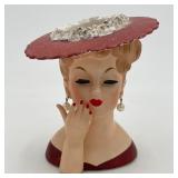 Lady Head Vase