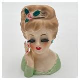 Lady Head Vase