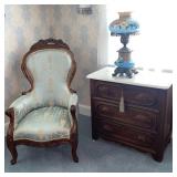 Walnut Victorian Parlor Furniture