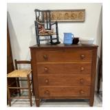 Early Walnut Chest of Drawers