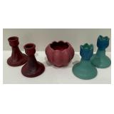 Collection of Van Briggle Pottery