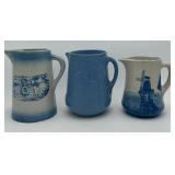 Blue & White Stoneware