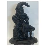 Cast Iron Punch and Judy Door Stop