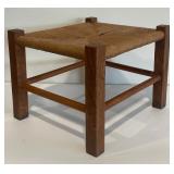Rush Seat Foot Stool