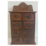 8 Drawer Wall Spice Box