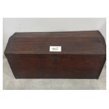 Small Walnut Dome Top Trunk