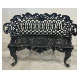 Cast Iron Patio Garden Bench