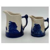 Blue and White Sleepy Eye Pottery