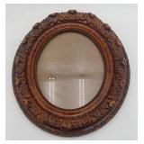 Oval Burled Frame