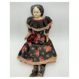 Early Greiner Papier Mache Doll