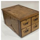 Oak File Box