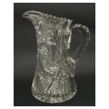 Brilliant Cut Glass Pitcher