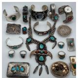 Native American Sterling Silver Jewelry