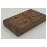 2 Sided Wooden Springerle Cookie Board