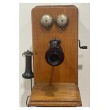 Oak Wall Telephone