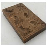 Wooden Springerlee Cookie Board