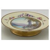 Hand Painted Pickard Limoges Cake Stand
