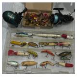Vintage Fishing Lures, Reels, Flys