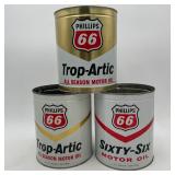 Phillip 66 HGallon Oil Cans