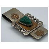 Native American Sterling Money Clip