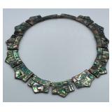 Sterling Abalone Necklace