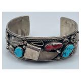 Native American Sterling Bracelet