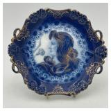 Flow Blue Portrait Plate