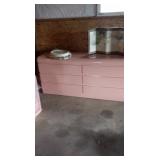 lacquer pink dresser