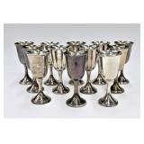 Sterling goblets