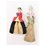 Vintage wisk broom dolls