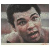 Unusual artist signed print