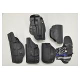 Plastic molded holsters
