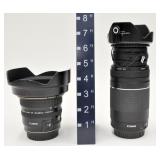 Several extra lenses