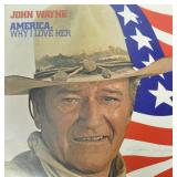 Autographed John Wayne album