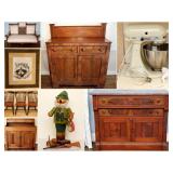 Online Downsizing Auction in Prospect