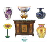 Autumn Accents: Furniture, Studio Glass, & More!