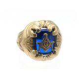 10k Gold Masonic Ring