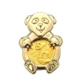 24k Gold Chinese Coin Pendant