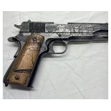 Engraved Auto Ordnance 1911, .45ACP