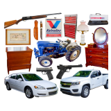 Grit & Grace Estate Auction in Prospect: Guns, Vehicles, Tractors, Antiques & Fine Art