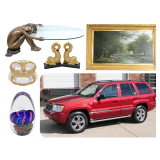 Remarkable Estate Auction Phase 3: Art & Luxury Decor!