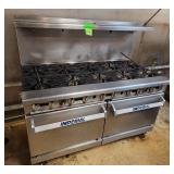 10 burner gas range