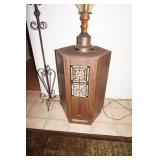 VINTAGE SPEAKER HAS MARBLE TOP